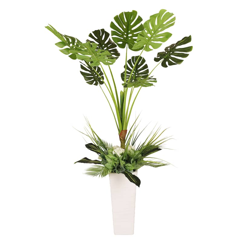 Puleo International 5 ft. Artificial Tarovine Tree