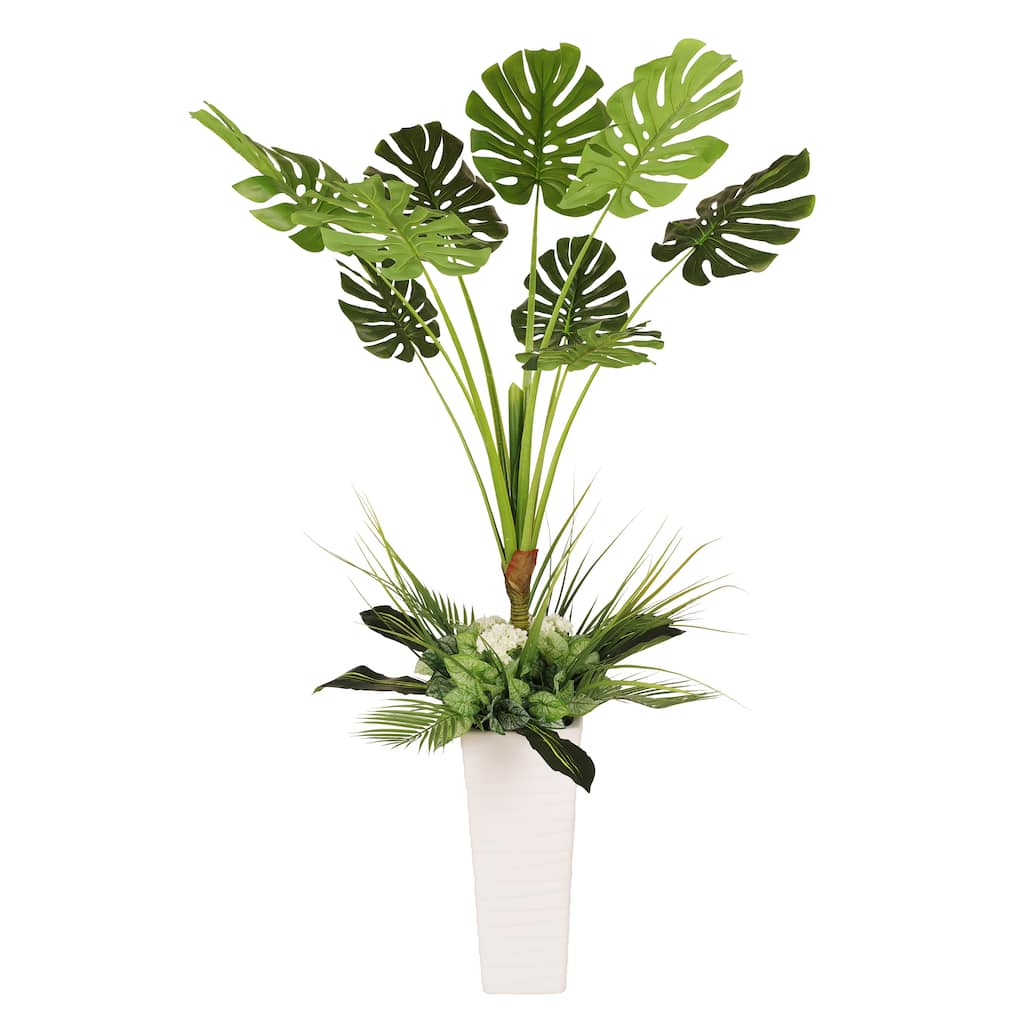 Puleo International 5 ft. Artificial Tarovine Tree