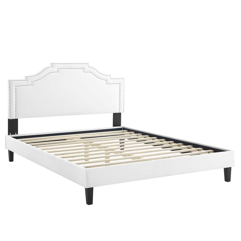 Adelaide Performance Velvet King Platform Bed