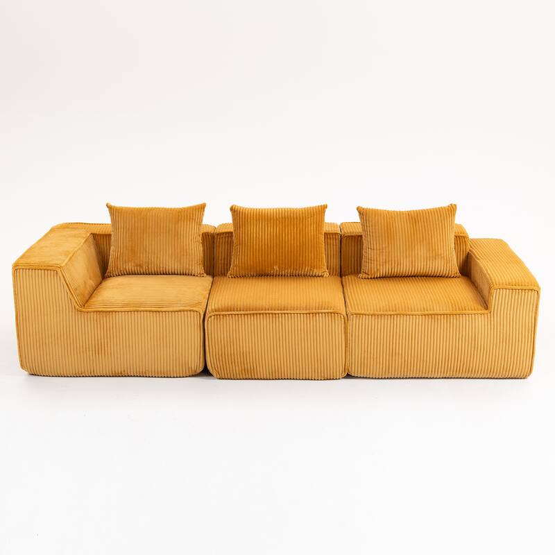 Multi Person Modular Compression Sofa That Can Be Freely
