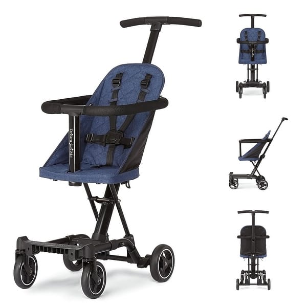 slide 2 of 6, Dream On Me Coast Rider Stroller Blue