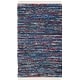 preview thumbnail 38 of 49, SAFAVIEH Handmade Rag Rug Ljubika Casual Stripe Cotton Rug with Fringe 3' x 5' - Blue/Multi - Rectangle