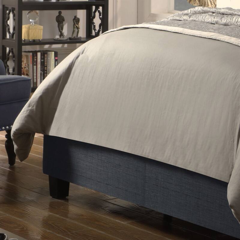 Vesta Chesterfield Tufted Upholstered Low Profile Standard Bed By Moser Bay