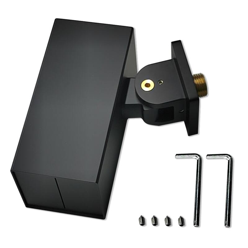 Wall-mounted adjustable showerhead