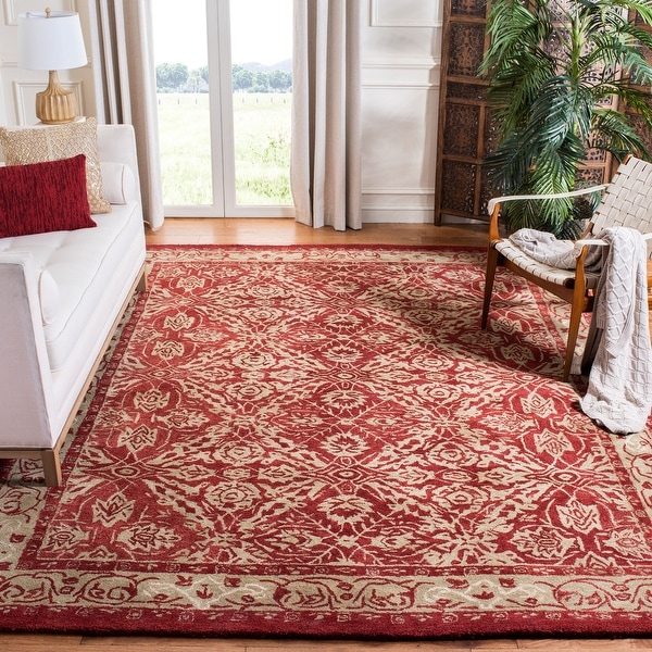 Safavieh Handmade Anatolia Matie Traditional Oriental Hand-spun Wool Rug. Opens flyout.