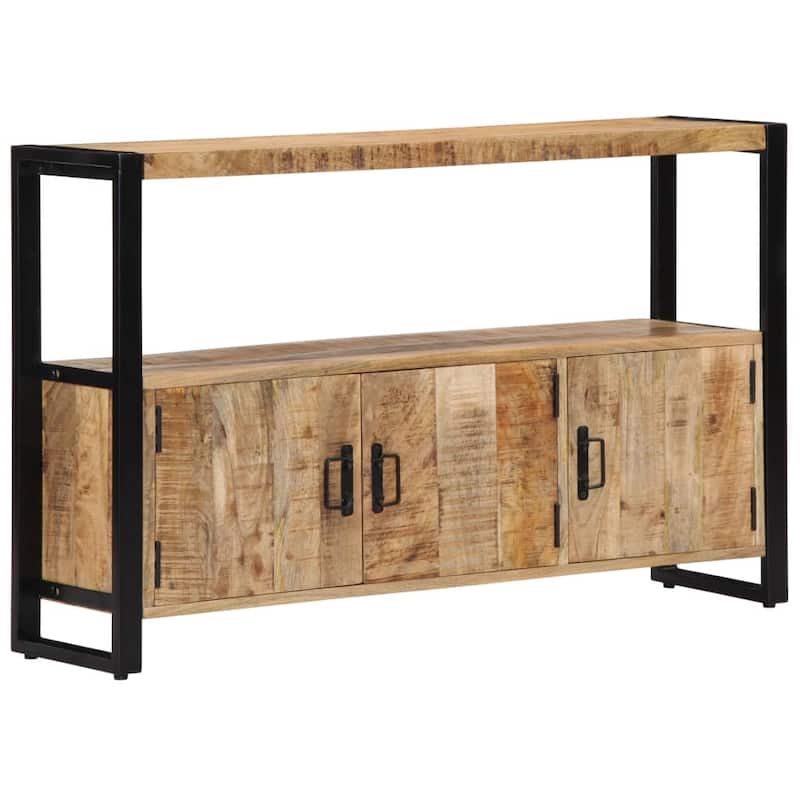 vidaXL Side Cabinet 47.2"x11.8"x29.5" Solid Mango Wood