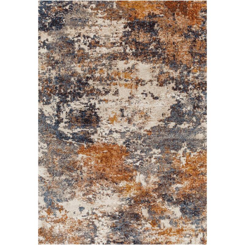 Arne Modern Abstract Plush Area Rug