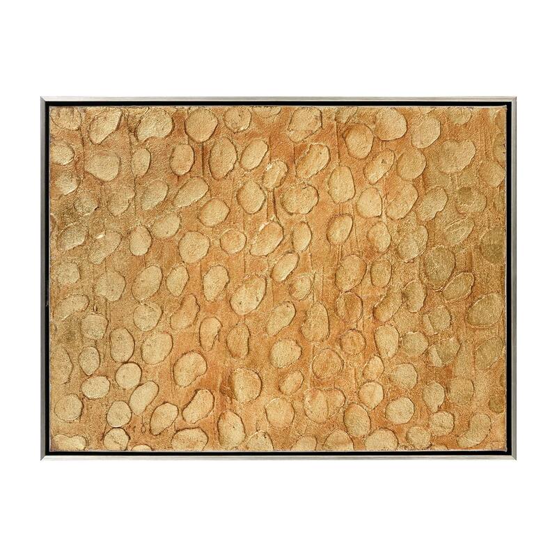 Elk Home Supreme Gold Fabric 19 Inch Wide Wall Art