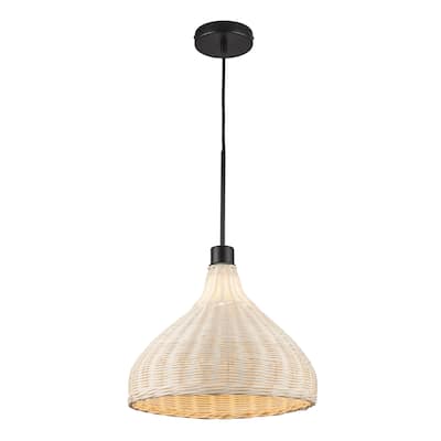 Trans Globe Bernice 1 Light Pendants in Natural