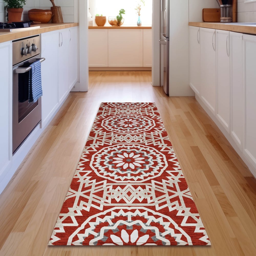 Premium Washable Super Soft Boho Global Mayfield Rug