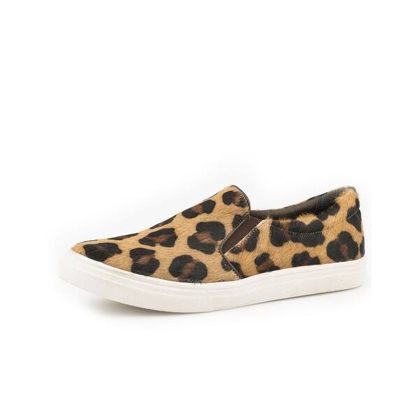 Shop Roper Casual Shoes Womens Leopard Slip On Tan Overstock