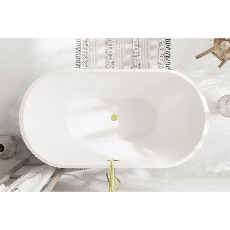 Vincent Bathtub in Glossy White