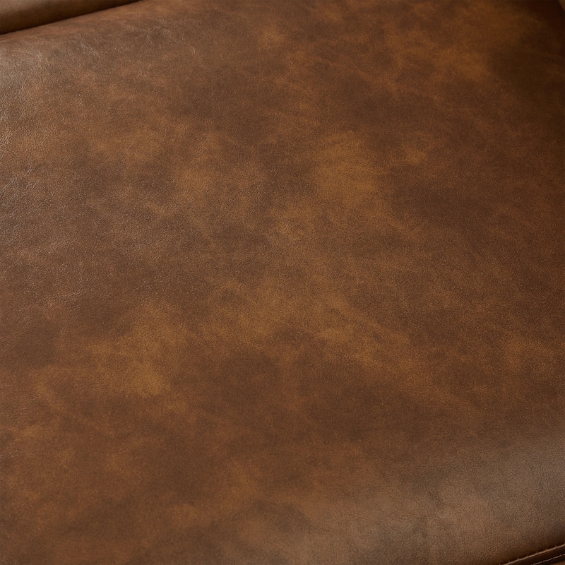 59" Loveseat Modern Design Faux Leather Couch,Storage,Big Armrest Sofa,Upholstered Breathable PU Leather Sofa