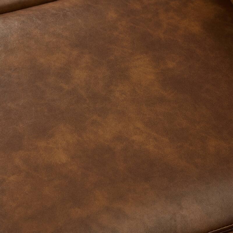 Roomfitters 2-Piece Sofa Set with Wide Armrests, Faux Leather 3-Seater and Loveseat with Storage for Living Room, PU Upholstery