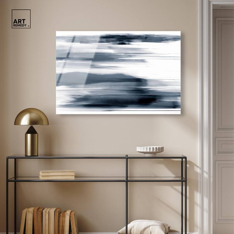 Blue Mirage Acrylic by Art Remedy, Ready to Hang