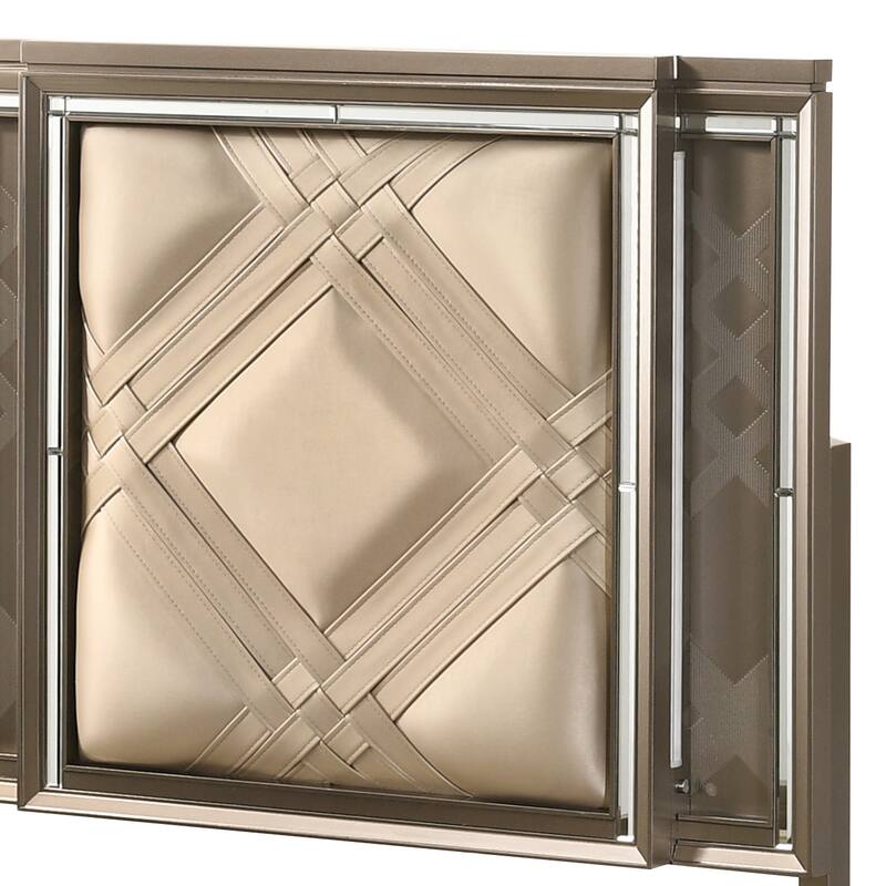 Synthetic leather Full Bed