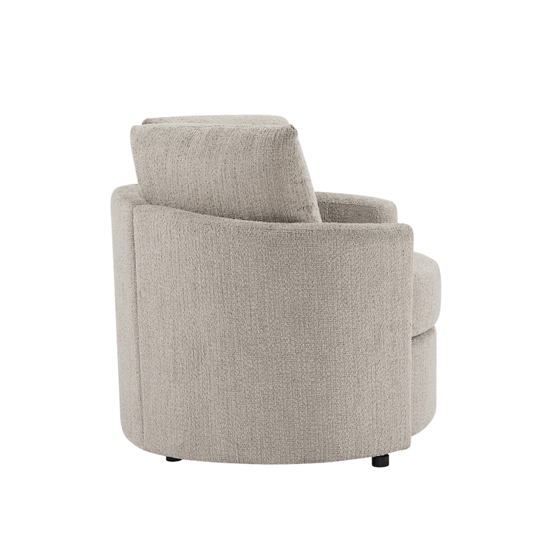 Lifestyle Solutions Bryson Storage Chair in Chenille Fabric