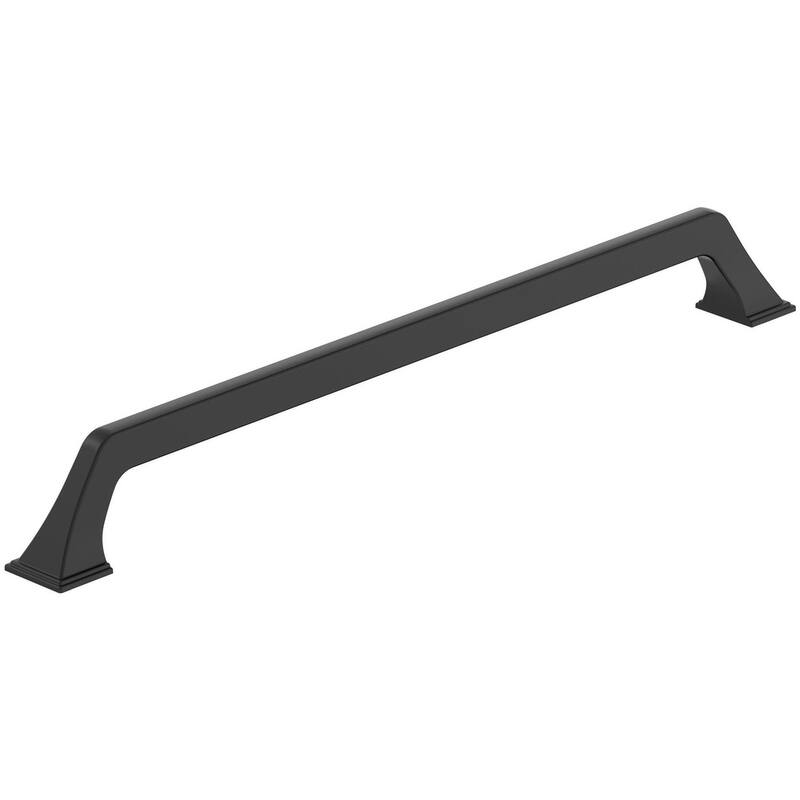 Amerock BP36925 Exceed 12-5/8" Center to Center Handle Cabinet Pull - Matte Black