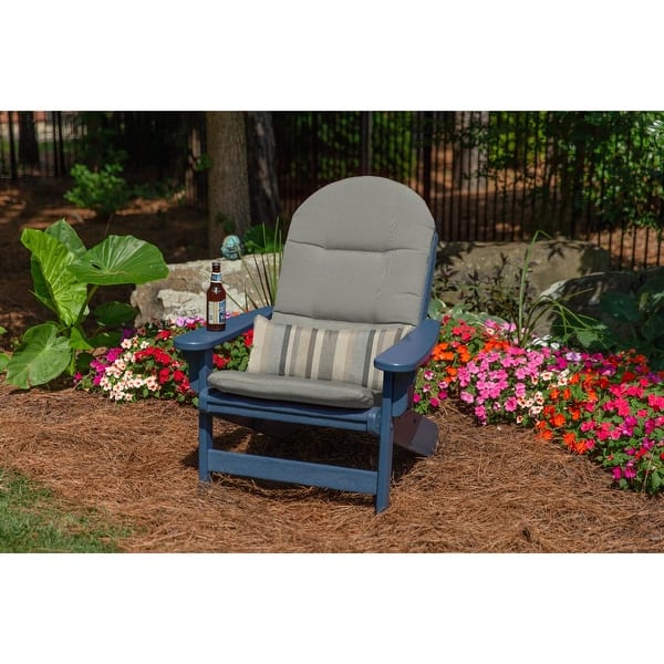 ARTPLAN Sky Blue Adirondack Chair Cushion – All-Weather Outdoor Patio Cushion, 44" X 21" X 4"