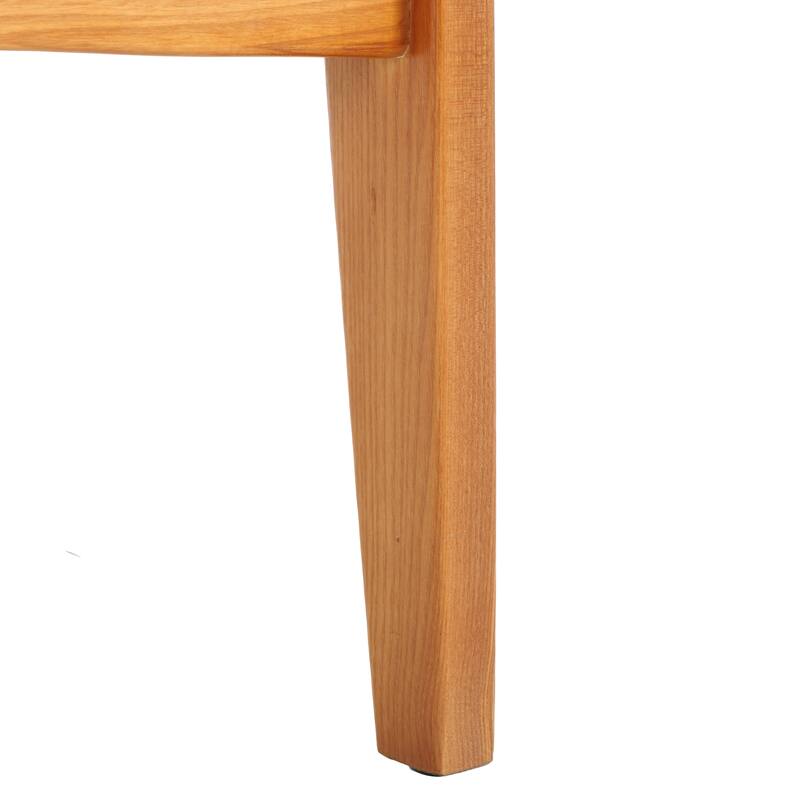 SAFAVIEH Donie Solid Wood Accent Chair with Cushion (Fully Assembled) - 28 In. W x 33 In. D x 34 In. H - 28Wx33Dx34H