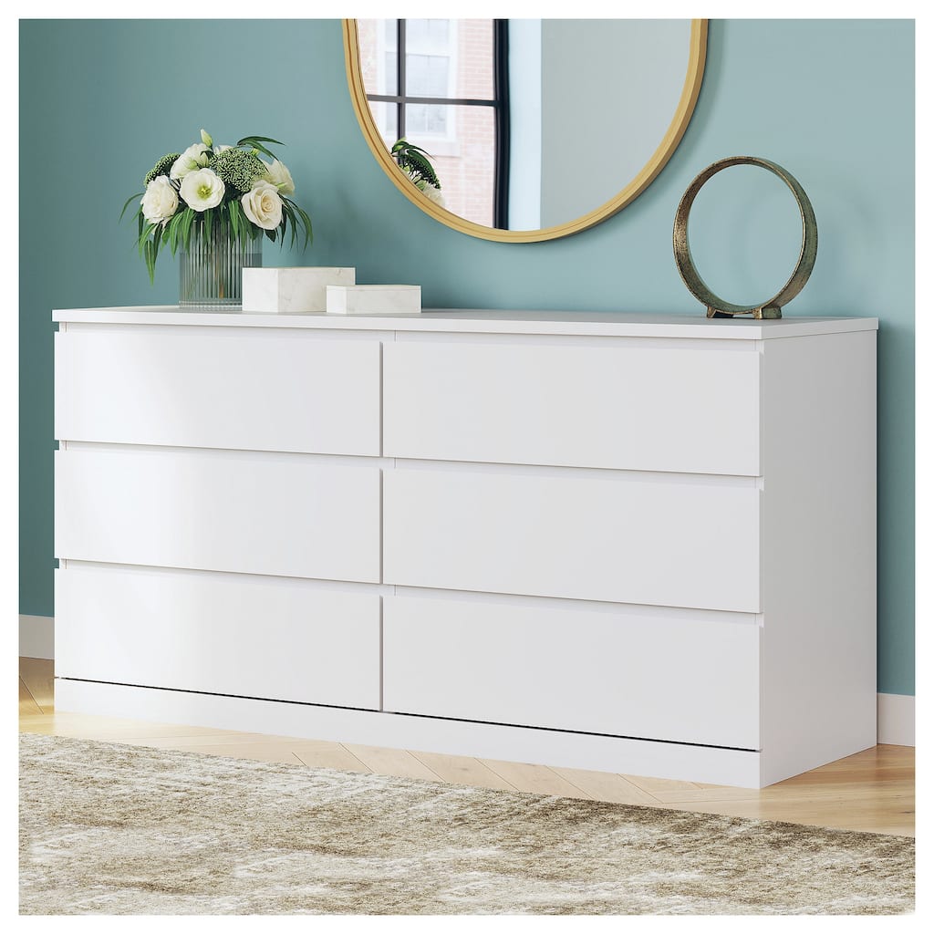 Signature Design by Ashley Onita White Dresser