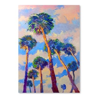 Americanflat - Palm Trees From The Beach by Suren Nersisyan - 16"x20 ...