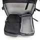 preview thumbnail 7 of 6, Backpack Diaper Bag with Removable Cross Body Bag - Black