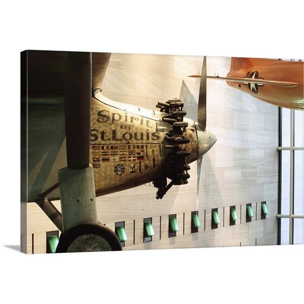 Shop Spirit Of St Louis Airplane In National Air And Space Museum Canvas Wall Art Free Shipping Today Overstock 16478596