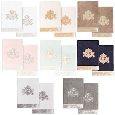 Authentic Hotel and Spa Turkish Cotton May 2 PC Hand Towel Set