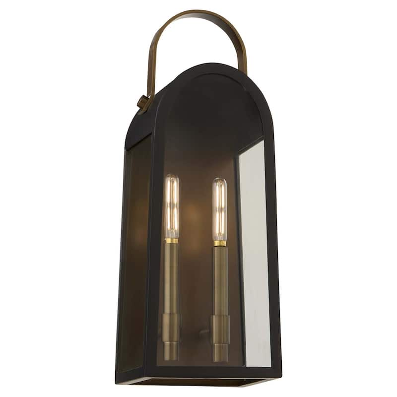 Quorum International 72-20 Weir 2 Light 20" Tall Outdoor Wall Sconce