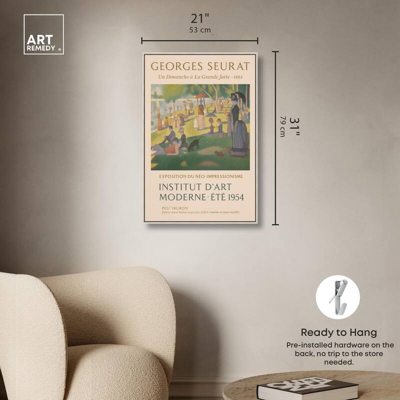 Day in Paris Canvas by Art Remedy