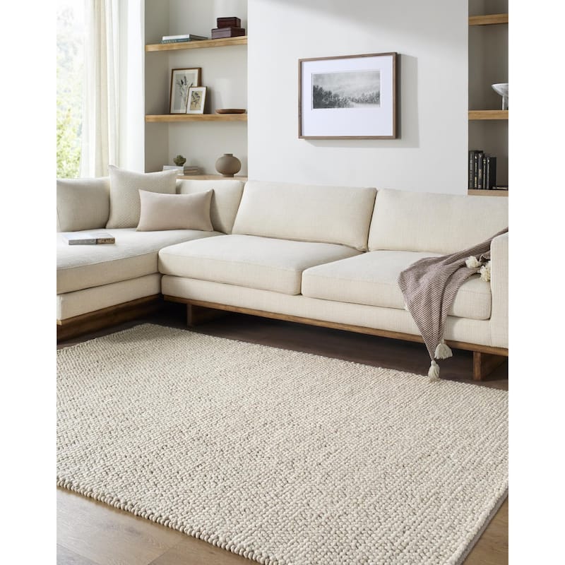Livabliss Hazar Global Area Rug - Beige - 2' x 3'