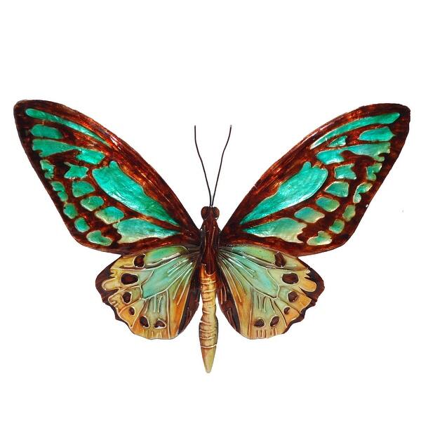 Shop Handmade Aqua And Gold Butterfly Wall Decor Philippines