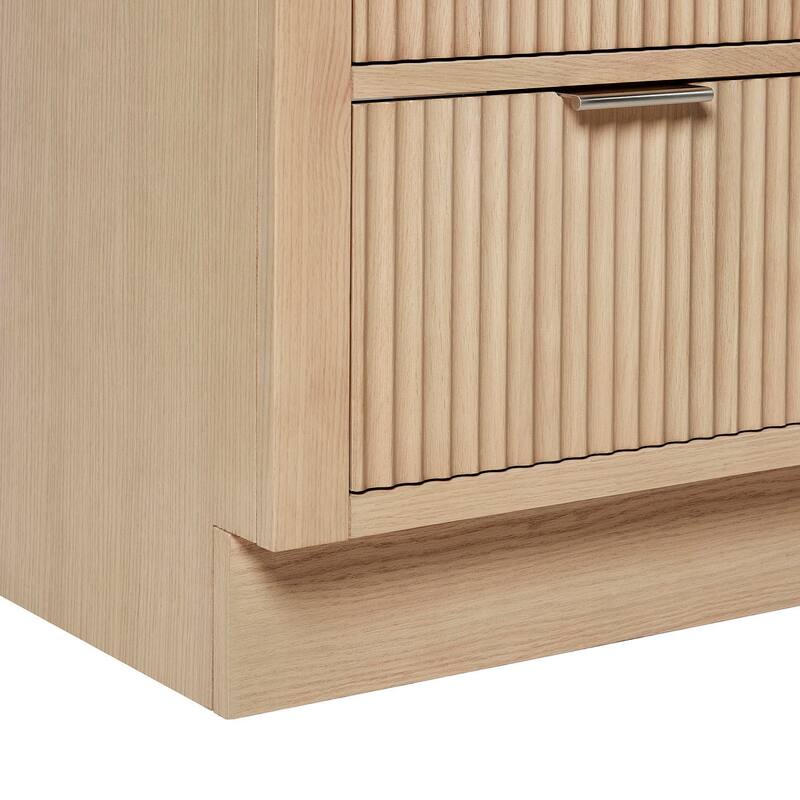 Ariel P36-R-BC Milan 36" Single Free Standing Vanity Cabinet Only