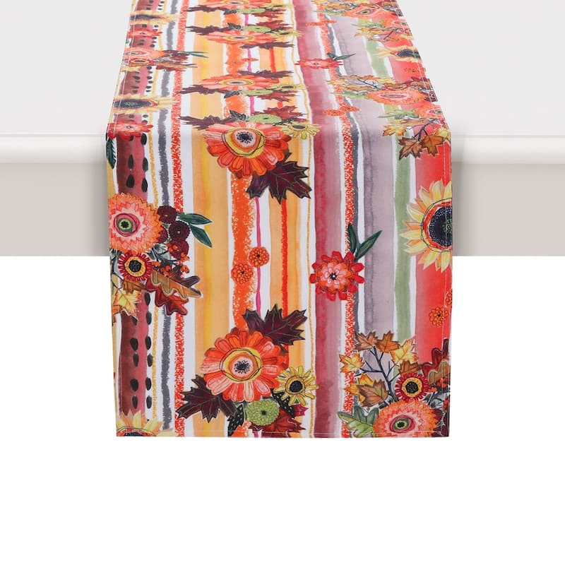Laural Home Harvest Snippets Table Runner