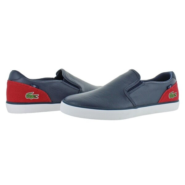 lacoste slip on shoes mens