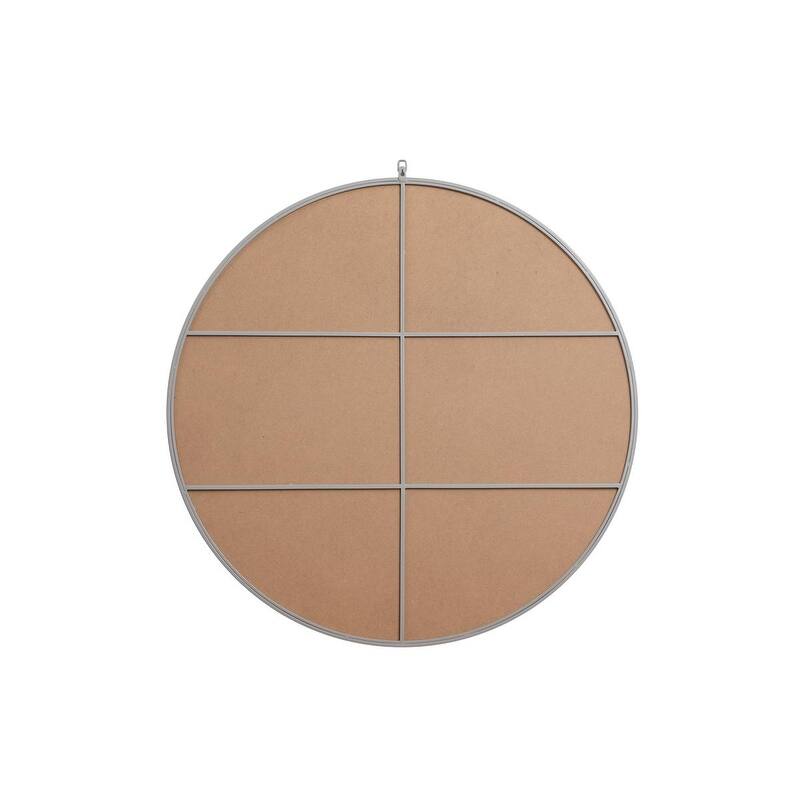 Carson Carrington Labbemala Metal Framed Round Wall Mirror