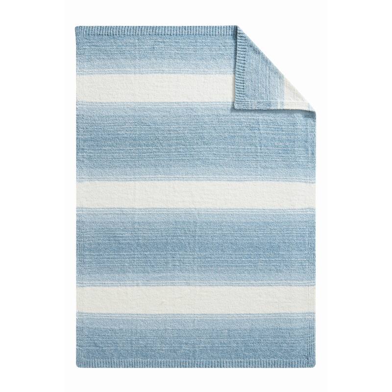 Brooklyn Loom Feathered Ombre 50x70 Throw