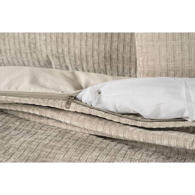 Seagrass Velour Duvet & Insert Set