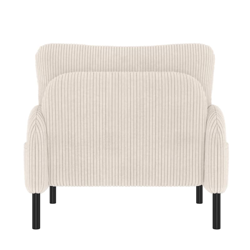 Beige Side Chair Accent Chair Office Chair, Comfortable Coffee Chair Lobby Chair Padded Chair Sofa Chair