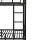 preview thumbnail 8 of 11, Queen Over Queen Bunk Bed, Detachable, 16" Rails
