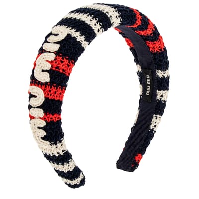 Miu Miu Crochet Headband