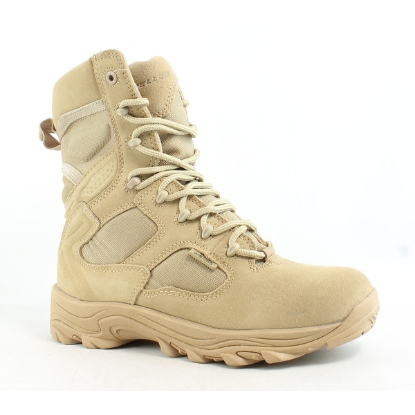 mens tan combat boots