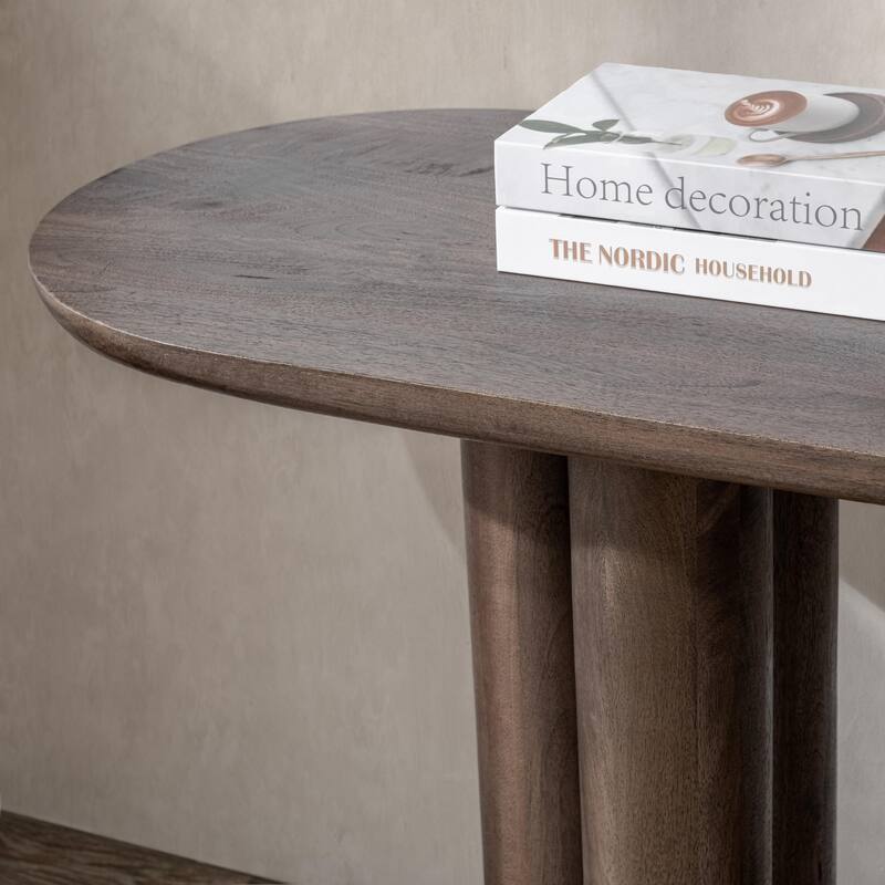 Beau Mango Wood Console Table by Kosas Home