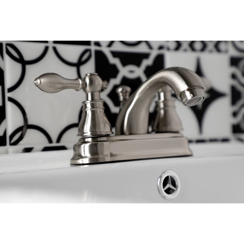 Kingston Brass American Classic 4 in. Centerset Bathroom Faucet