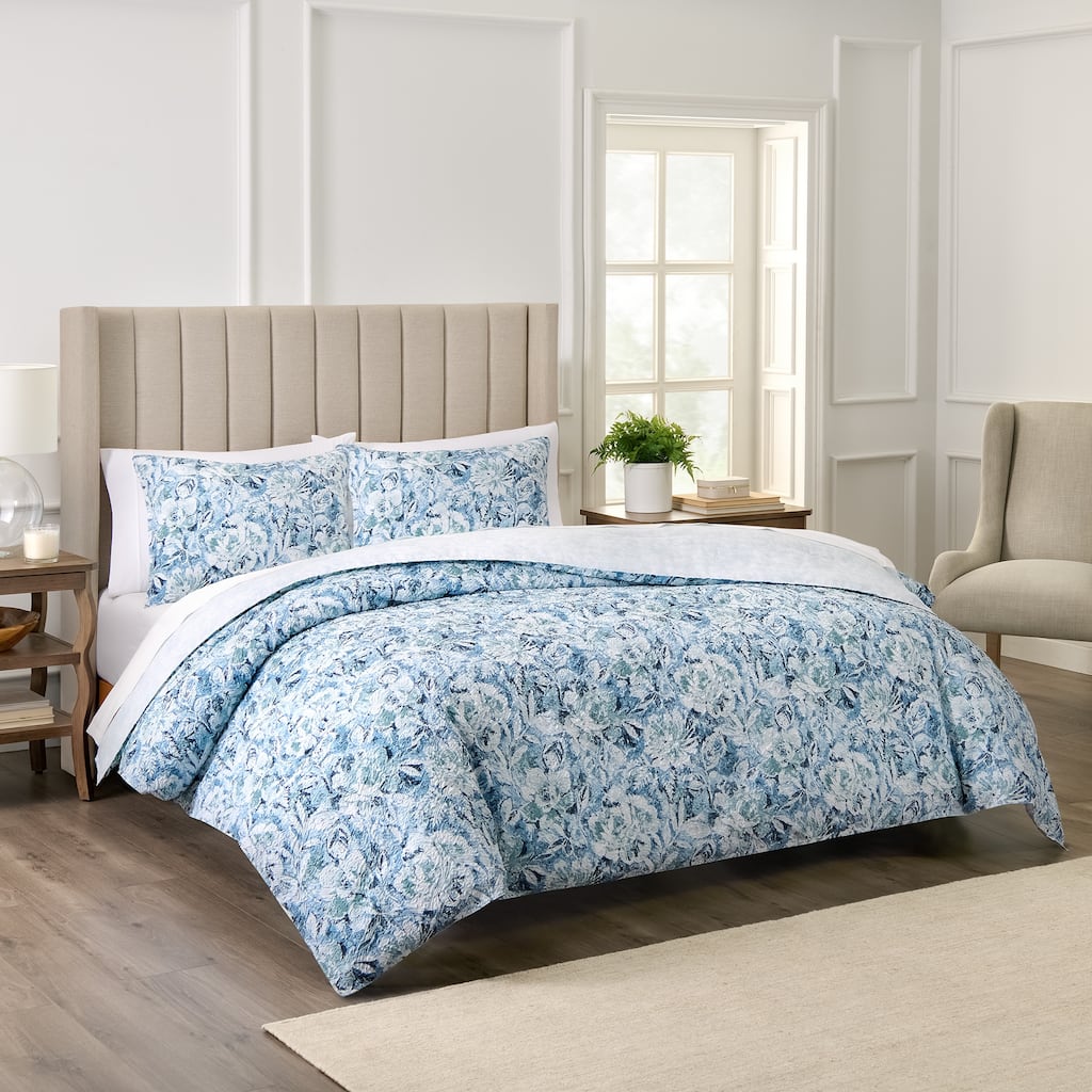 Waverly Hayden Microfiber Percale Comforter Set