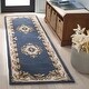 preview thumbnail 85 of 92, SAFAVIEH Handmade Aubusson Hrachuhi Traditional Wool Rug 2'3" x 8' Runner - Dark Blue/Ivory