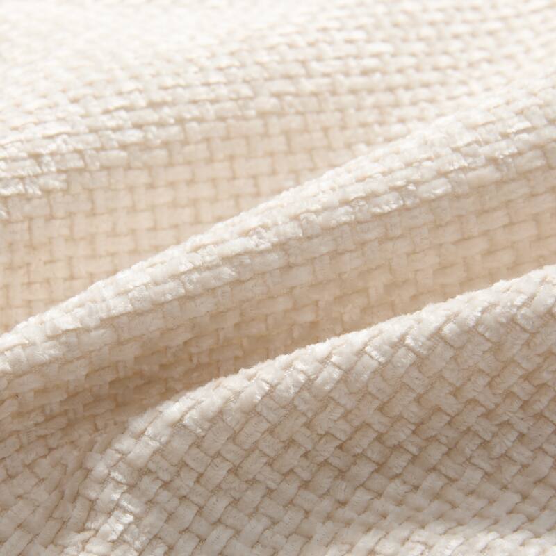 Roomfitters 136'' Modular U-Shaped Sectional Sofa with Console, Cup Holder, USB, Storage Ottoman, Chenille