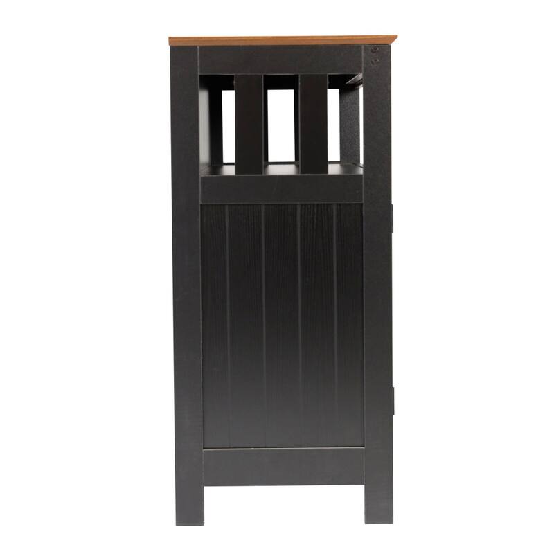 Classic Sideboard and Buffet Cabinet with Open and Closed Storage