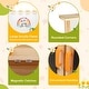 preview thumbnail 9 of 8, Costway Mud Kitchen for Kids with Planting Pots Stovetops Removable - See Details